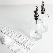 Silver Dispensers Set (350 ML)