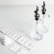 Silver Oil Dispensers Set (500 ML)