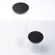 2100 ML Glass Jar (Black)