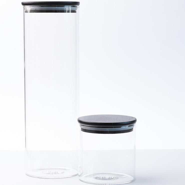 2100 ML Glass Jar (Black)