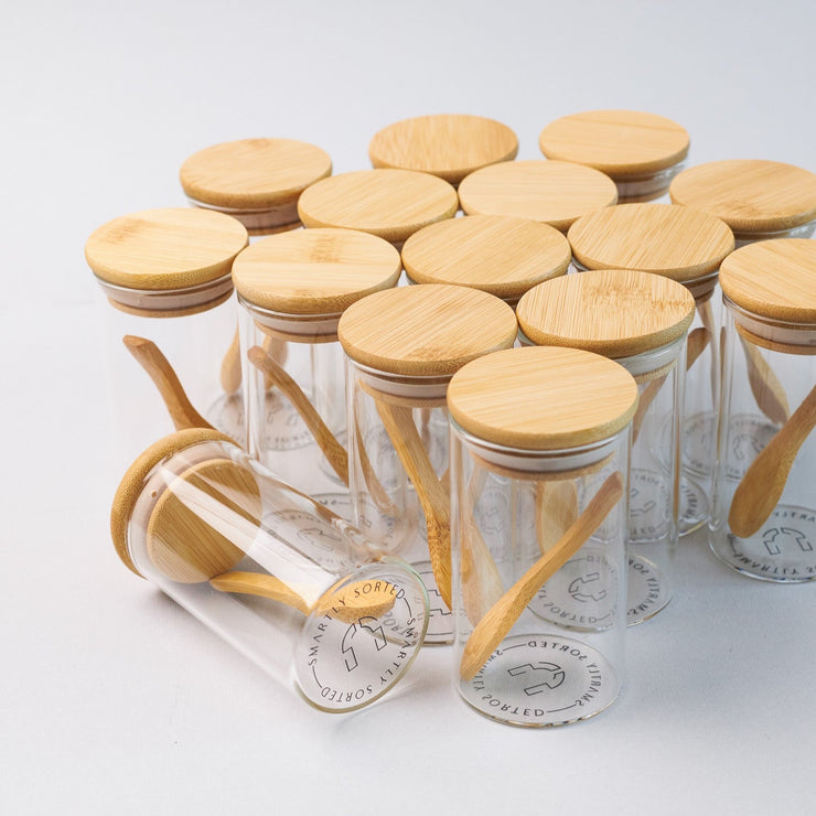 15 Jars Set 200 ML with Spoon & Stand