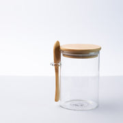 Glass Spice Jar with Spoon   600ml