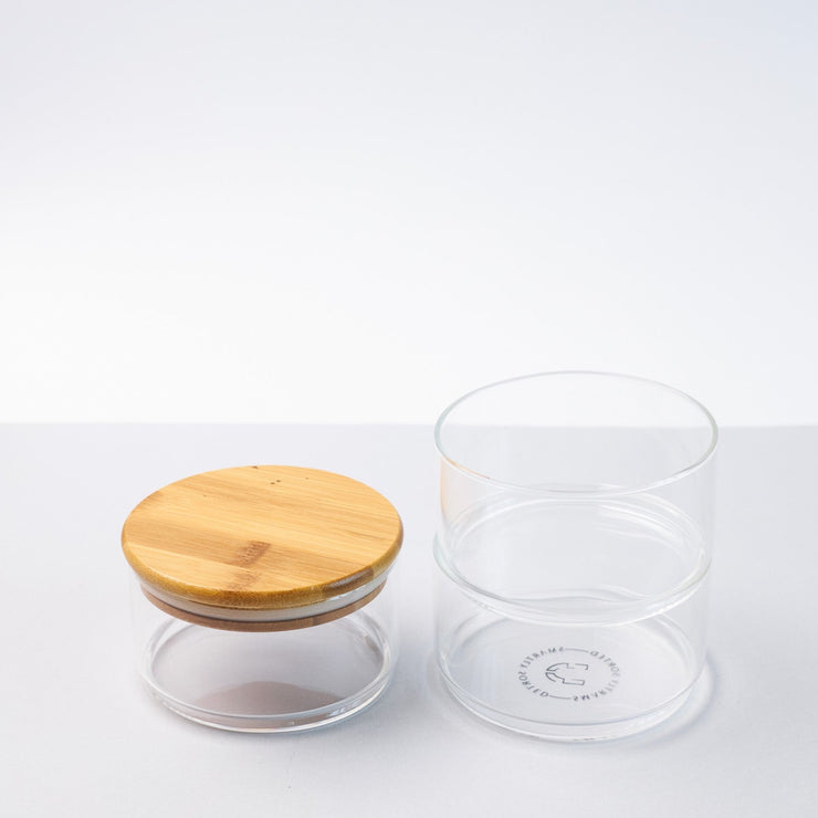 Stackable Glass Jar Set