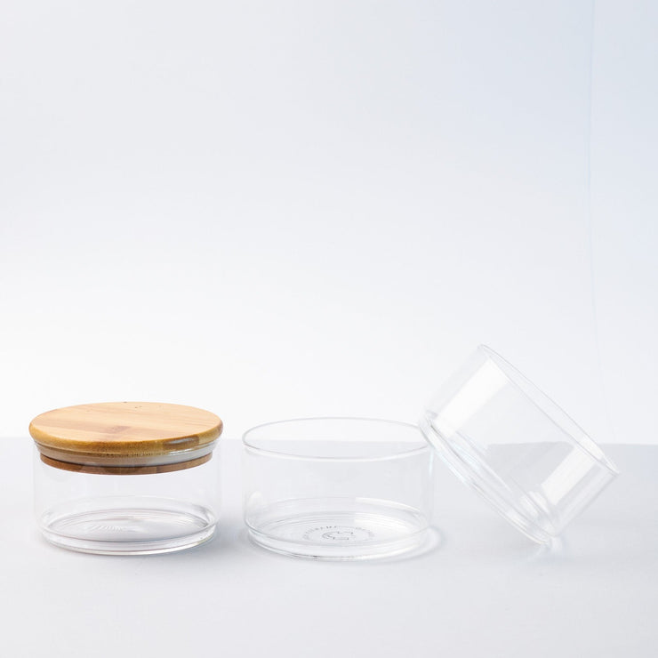 Stackable Glass Jar Set