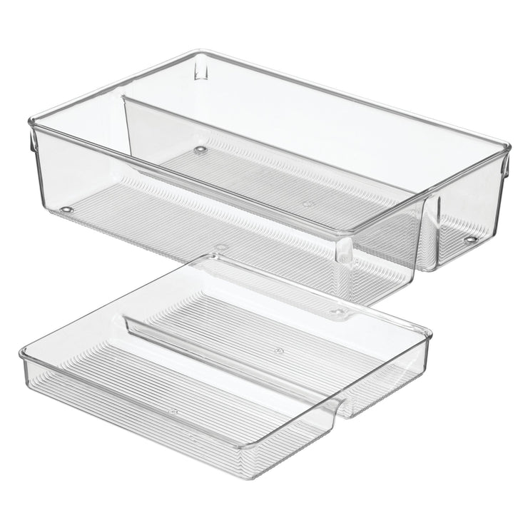 2 Piece Drawer Organizer 8 x 12 x 3