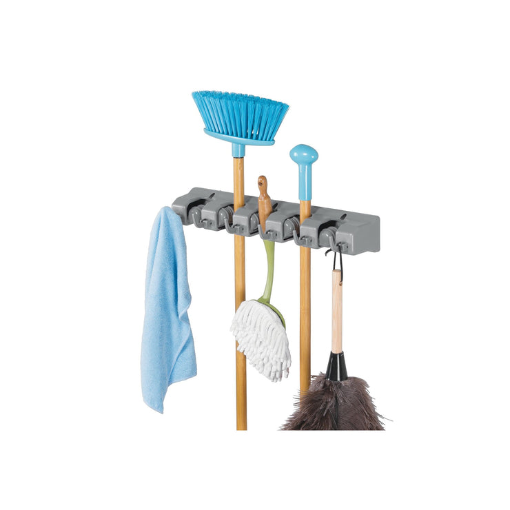 Wall Mount Mop & Broom Holder