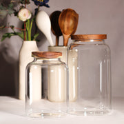 Wide Acacia Lid Jar	2000ml