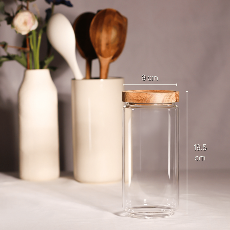 Acacia Lid Jar	1000ml