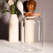 Wide Acacia Lid Jar	2000ml